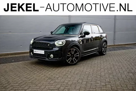 MINI Countryman 1.5 Cooper S E ALL4 JCW Pack Full option, Panoramadak, 19" LM velgen, el. stoelen, Leren bekleding, Apple CarPlay