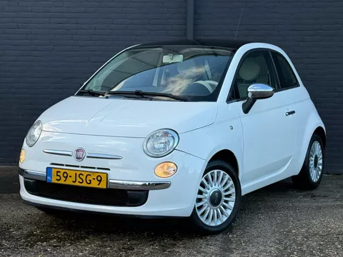 Fiat 500 1.2 Lounge AIRCO | ELEK RAMEN | PANO | AUTOMAAT | NWE APK