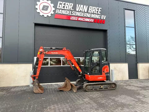 Kubota U36-4 minigraver/graafmachine