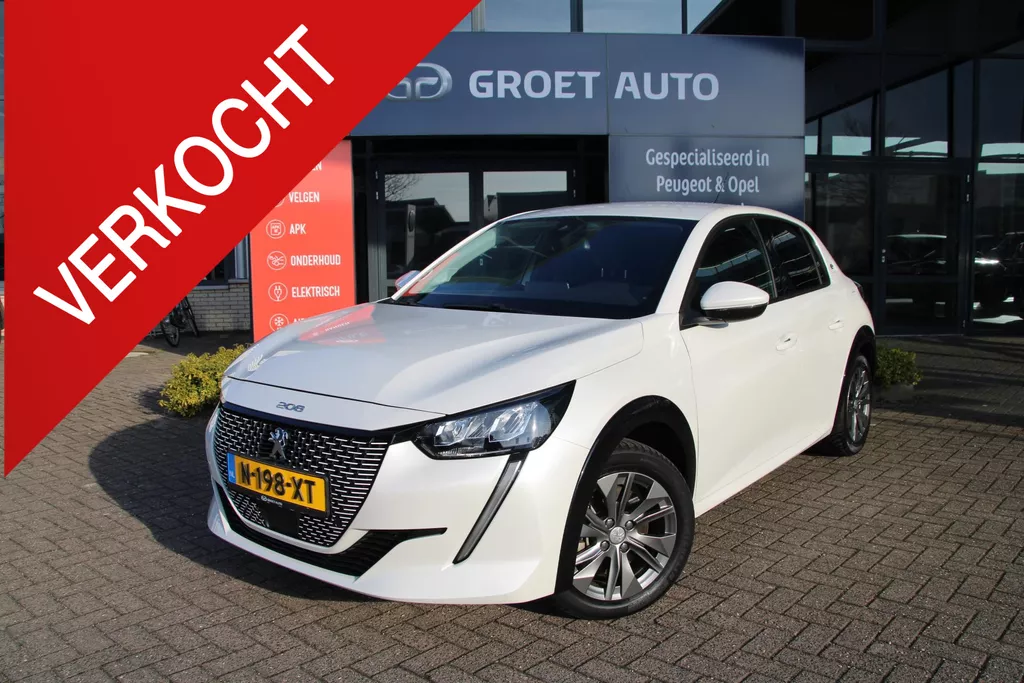 Peugeot e-208 EV Allure Pack 50 kWh Airco Camera Carplay 35.860km 1e eig. dealer onderhouden