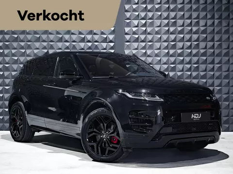 Land Rover Range Rover Evoque 2.0 P250 AWD R-Dynamic SE | Pano | Trekh. | 20" | Meridian | Memo | E. klep | All Black |