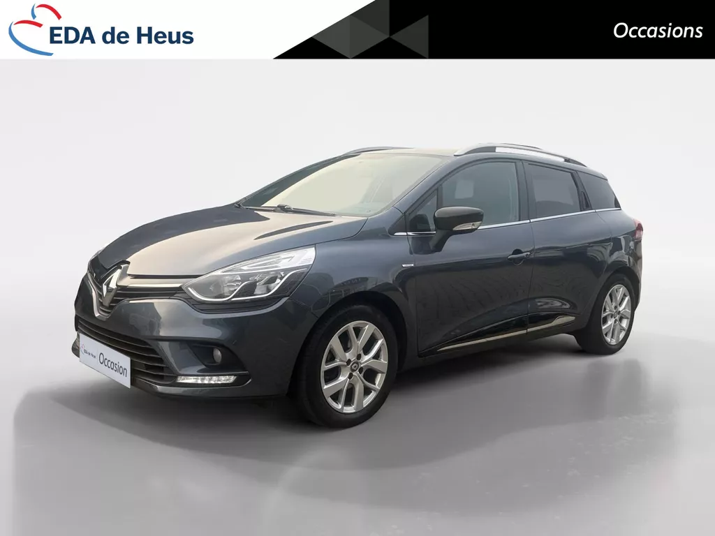 Renault Clio Estate 0.9 TCe Limited | Navigatie | Trekhaak | Parkeersensoren | Airco | DAB | Bluetooth | Keyless | Dak Rails |