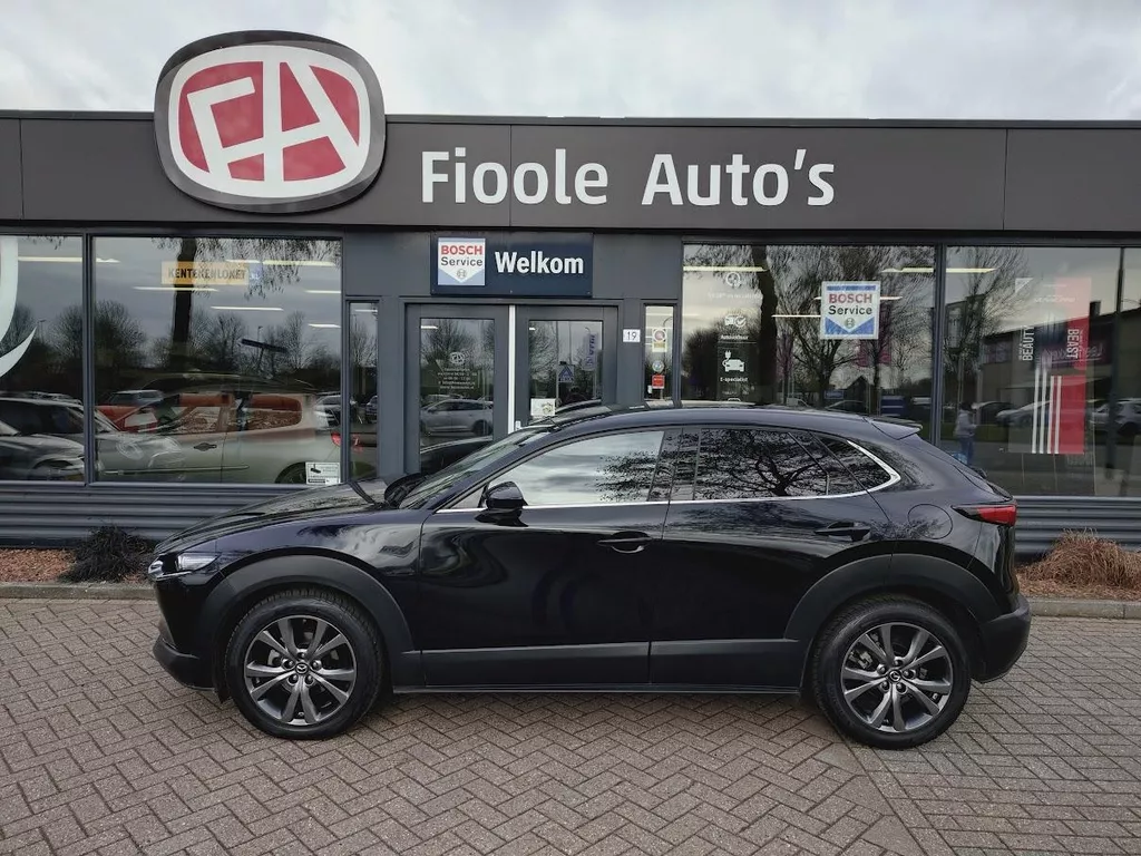 Mazda CX-30 2.0 e-SkyActiv-G M Hybrid Luxury Head-up, leder, Stoelverwarming, camera, PDC V+A