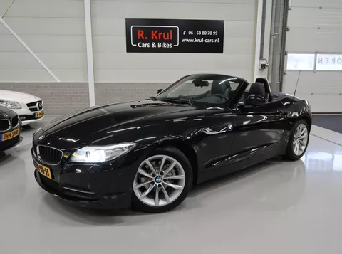 BMW Z4 Roadster sDrive20i High Exe. BTW Automaat Alcantara Sportstoelen Cruise control Navigatie Bluetooth 1e Eigenaar Dealer onderhouden Flippers Stuurverwarming Airco Windscherm
