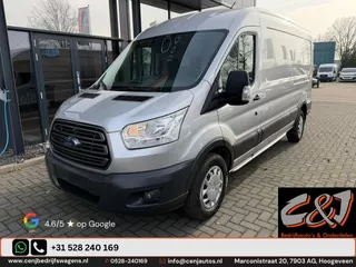 Ford Transit 350 2.0 TDCI L3H2 Ambiente achterschade, airco, cruise