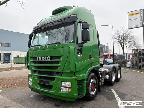 Iveco Stralis AS440S56 German Truck - 200 dKM Original - Retarder - Alcoa - Manual T07306