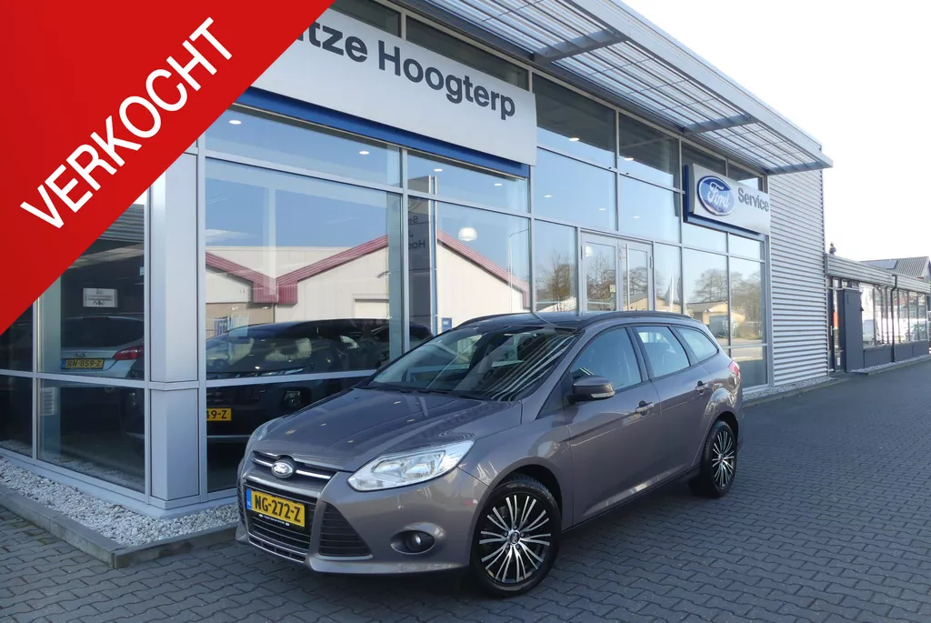 Ford Focus Wagon 1.6 EcoBoost Trend D.RIEM V.V. 10-2-23, NIEUWE APK, DEALER ONDERHOUDEN, TREKHAAK (1.500KG), WINTER PACK, CRUISE, CLIMA, NAVI, ELEKT. RAMEN, BLUETOOTH, 242.260KM