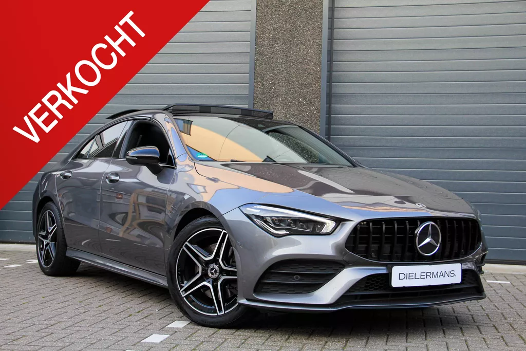 Mercedes-Benz CLA-klasse 200d AMG Panorama dak | Full Option | NL auto | BTW voertuig! | 1e eigenaar | 1e lak | NAP | Volledig dealer onderhouden