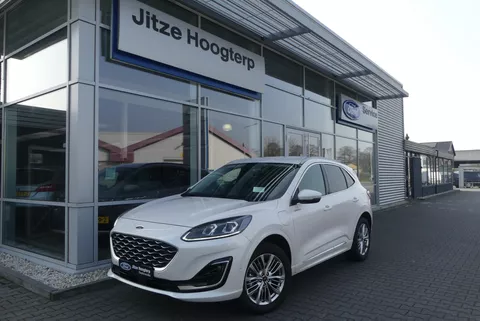 Ford Kuga 2.5 PHEV Vignale ELEKT. TREKHAAK (1.500KG), HUD, MEMORY, WINTER PACK, ADAPT. CRUISE, CLIMA, NAVI, CAMERA V&amp;A, PDC V&amp;A, APPLE CARPLAY/ANDROID AUTO, BLIS, KEYLESS, ELEKT. ACHTERKLEP, B&amp;O, 38.338KM