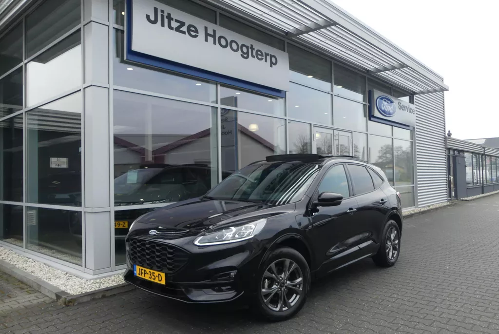 Ford Kuga 2.5 PHEV ST-Line X TREKHAAK (1.500KG), PANO, WINTER PACK, ADAPT. CRUISE, CLIMA, NAVI, CAMERA V&amp;A, PDC V&amp;A, APPLE CARPLAY/ANDROID AUTO, BLIS, KEYLESS, B&amp;O, ELEKT. ACHTERKLEP, ELEKT. STOEL, ADAPTIEVE KOPLAMPEN, 55.179KM