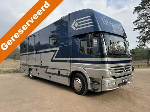 Ketterer Mercedes-Benz Atego 1323 4-paards paardenvrachtwagen LIVING
