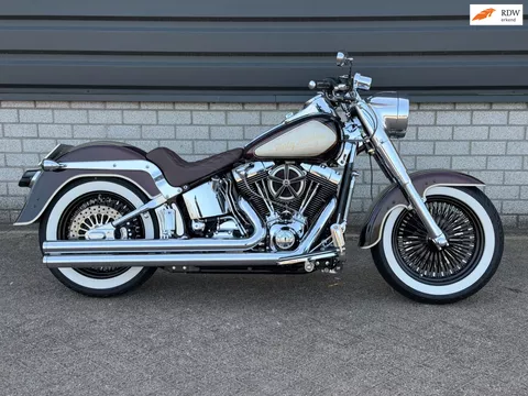 Harley Davidson 88 FLSTC Heritage Classic CUSTOM fatspokes!!