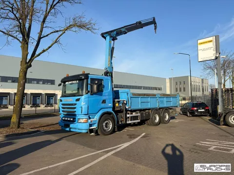 Scania G400 Steel/Air - Belgian Truck - Manual - Palfinger PK18001 EH T07412