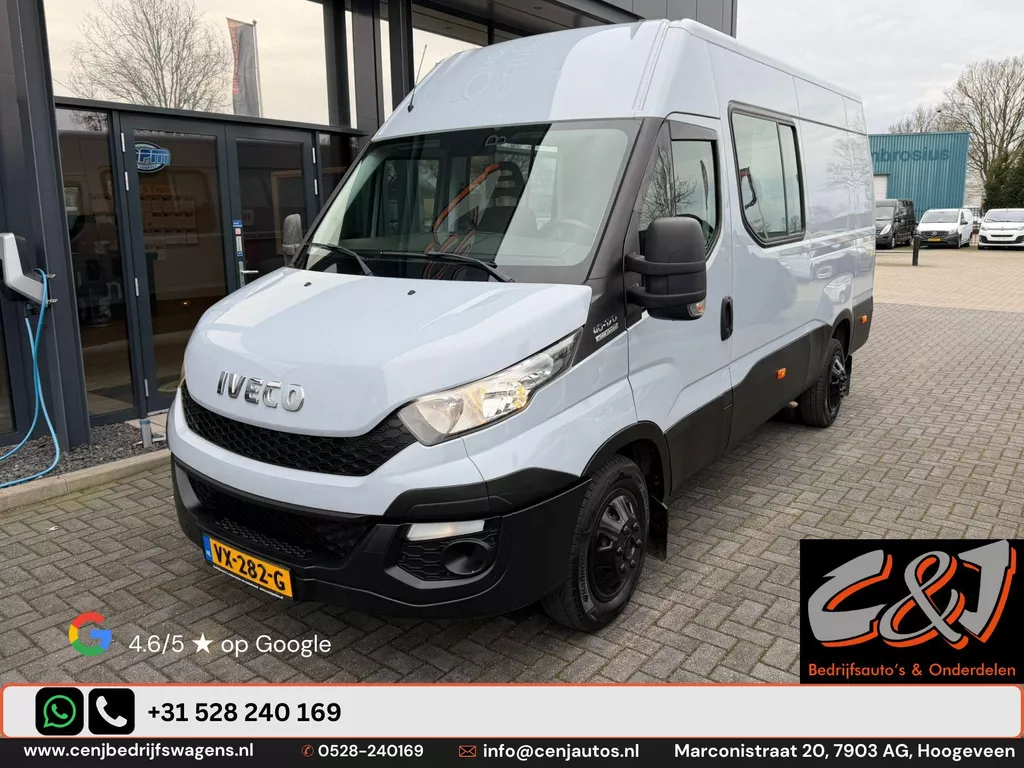 Iveco Daily 40C17V 3.0 352 H3 L DC, dubbellucht, automaat, stoelverwarming,