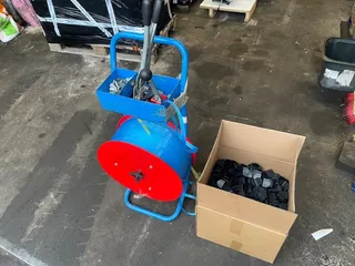 Diverse RAJAPACK HANDMATIGE OMSNOERINGSMACHINE MET BANDHASPELS