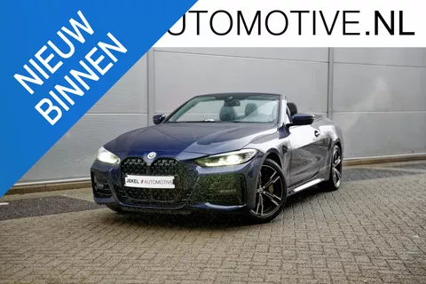 BMW 4-serie Cabrio 430i High Executive M-Sport, elektrische stoelen, H/K geluidsinstallatie, Camera, Apple CarPlay, Airscarf
