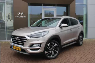Hyundai Tucson 1.6 T-GDI 177pk Premium Automaat Leer Airco Navi Camera Trekhaak VOL!!!! dealer onderhouden