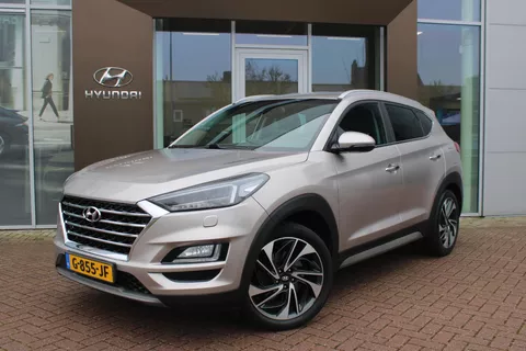 Hyundai Tucson 1.6 T-GDI 177pk Premium Automaat Leer Airco Navi Camera Trekhaak VOL!!!! dealer onderhouden