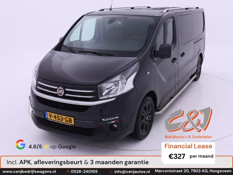 Fiat Talento 1.6 MJ L2H1 DC SX Limited Edition 09/100 lease &euro;327 p/mnd 60 mnd