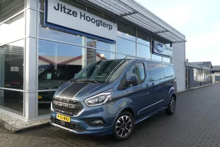 Ford Transit Custom 320 2.0 TDCI L2H1 Sport 5p., TREKHAAK (2.550KG), DUBBELE SCHUIFDEUR, WINTER PACK, CRUISE, AIRCO, CAMERA, PDC V&amp;A, APPLE CARPLAY/ANDROID AUTO, BI-XENON, LANE ASSIST, DAB, 47.576KM