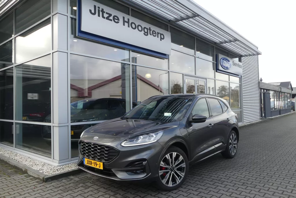 Ford Kuga 2.5 PHEV ST-Line X TREKHAAK AFNEEMBAAR (1.500KG), HUD, WINTER PACK, ELEKT. STOEL, ADAPT. CRUISE, CLIMA, NAVI, CAMERA V&amp;A, PDC V&amp;A, APPLE CARPLAY/ANDROID AUTO, B&amp;O, BLIS, KEYLESS, ELEKT. ACHTERKLEP, 29.822KM