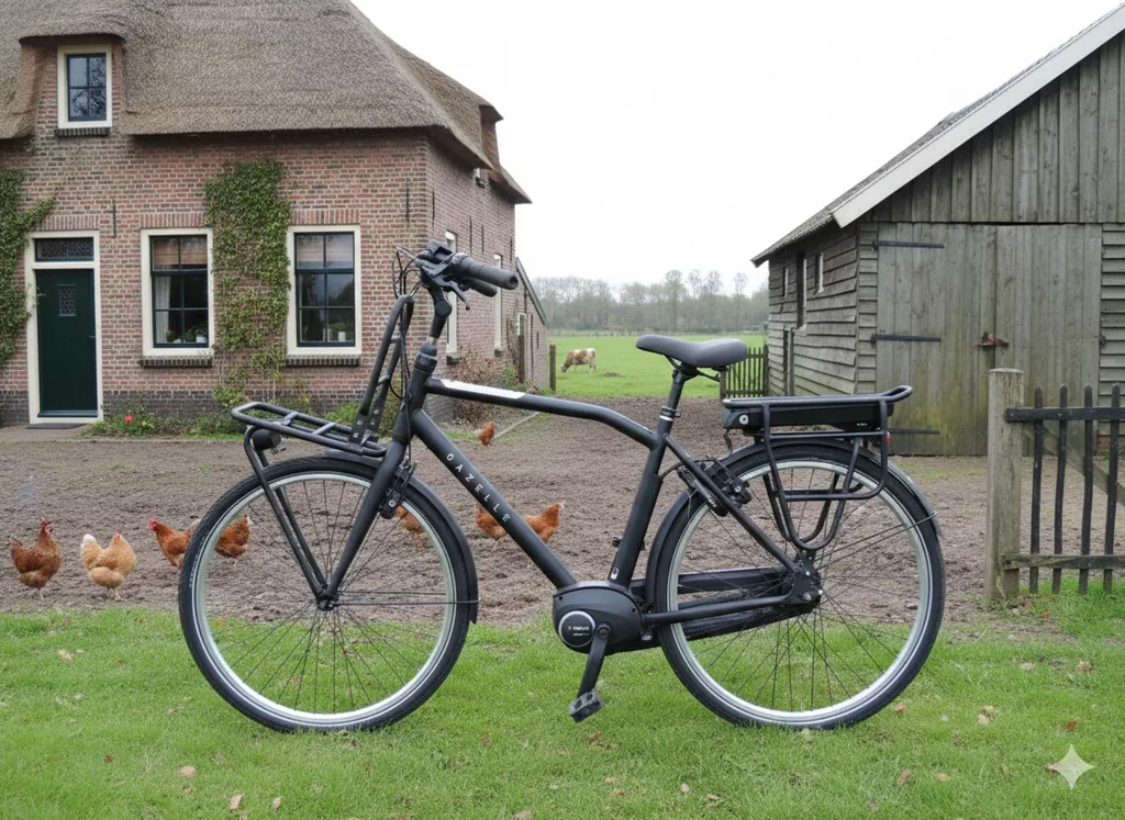 Gazelle Heavy Duty Framemaat 54 cm 300 WH accu
