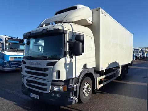 Scania P P280 6 x 2 Euro 5 frigo Meatrails Rohr Viande Carne