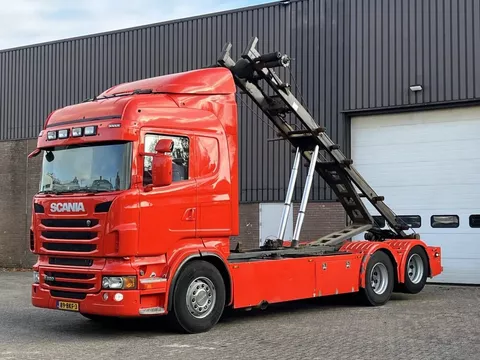 Scania R620-V8 / Retarder / Full air / Euro5 / 6x2 / 470 WB / King of the road / NL Truck
