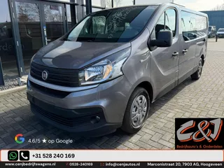 Fiat Talento 2.0 MJET 120HP L2H1 3T SX Crewcab achterschade, airco