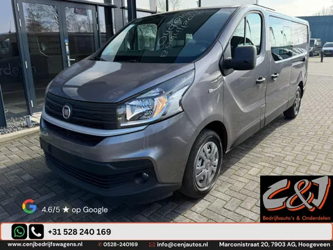 Fiat Talento 2.0 MJET 120HP L2H1 3T SX Crewcab achterschade, airco