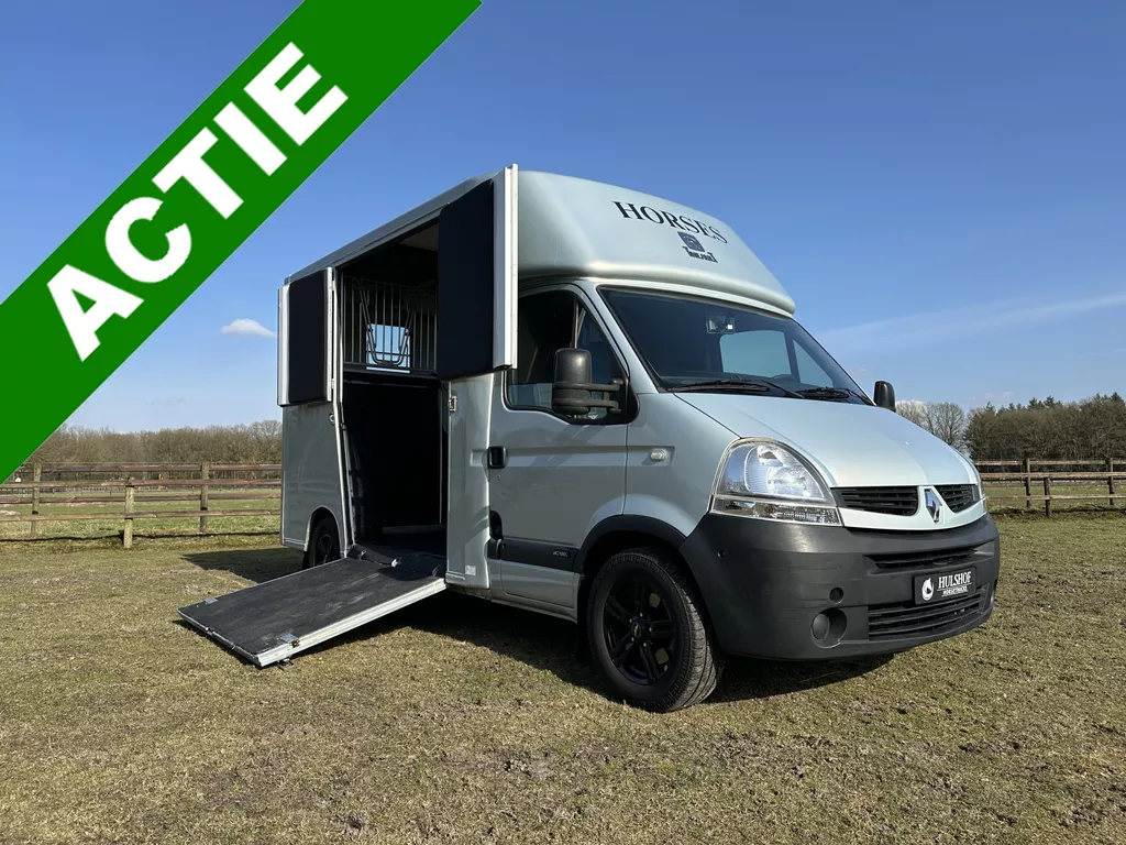 Renault Master THEAULT 2-paards paardenvrachtwagen B-rijbewijs MARGE