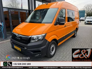 MAN TGE 35 2.0 Standaard Normaal DC kapotte turbo, cruise, airco DC BTW