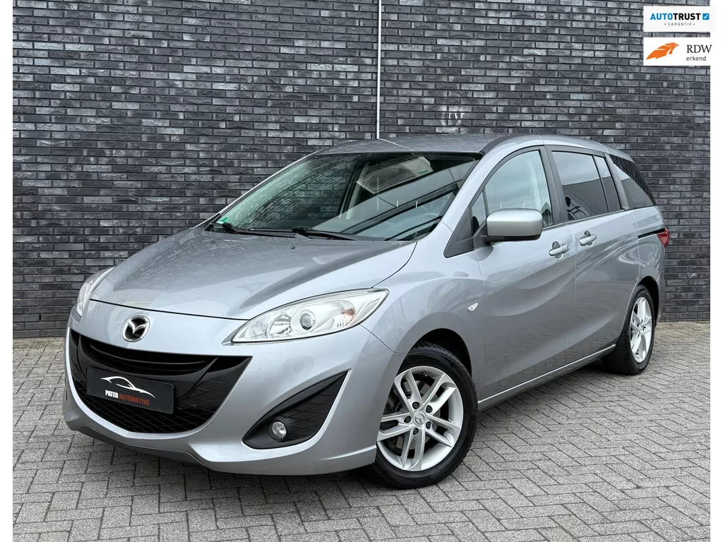 Mazda 5 1.8 TS+ 7P|Cruise|Xenon|Stoelverwarming|Trekhaak|Schuifdeuren