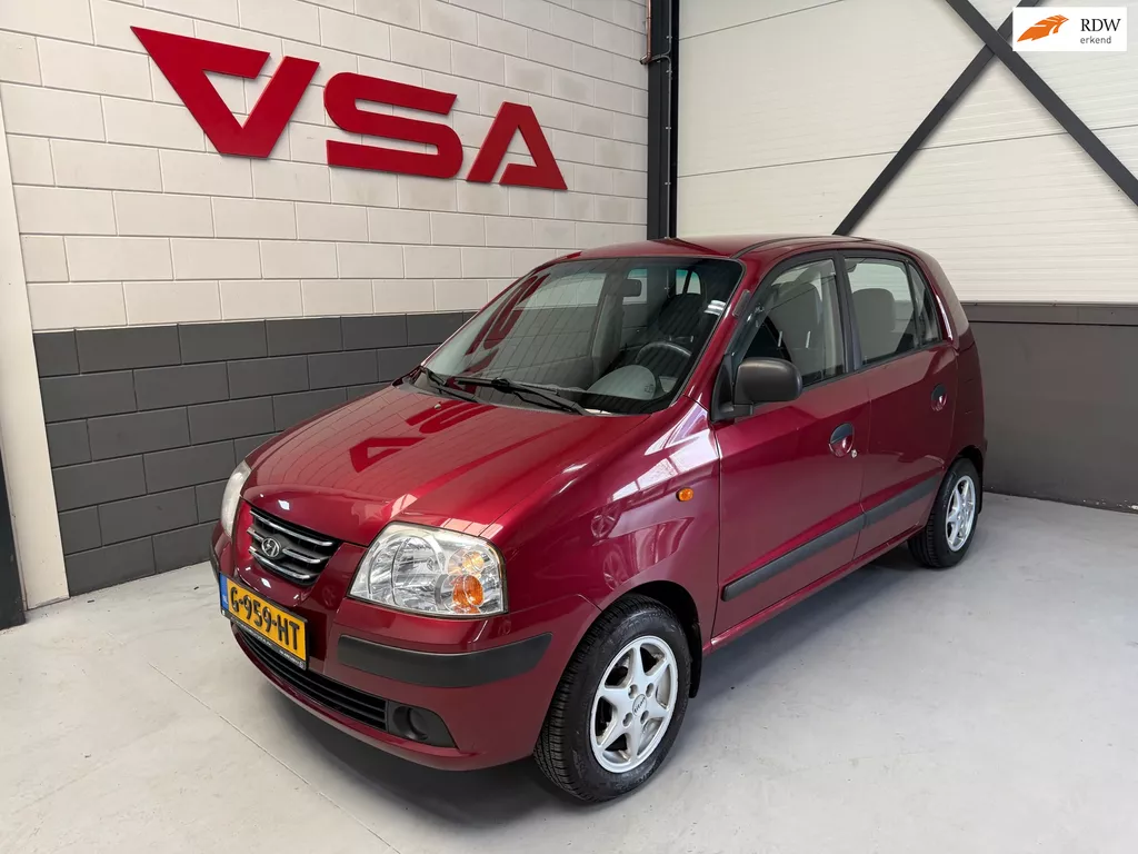 Hyundai Atos 1.1i Active Young|Stuurbekrachtiging|5 deurs|zuinig|Onderhoud|Nieuwe uitlaat|4-seizoen banden