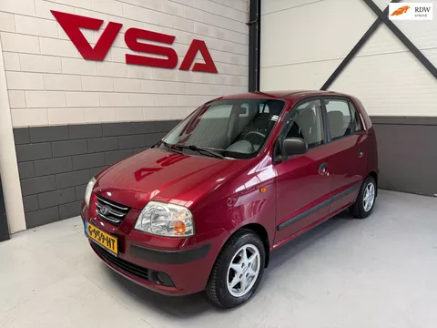 Hyundai Atos 1.1i Active Young|Stuurbekrachtiging|5 deurs|zuinig|Onderhoud|Nieuwe uitlaat|4-seizoen banden
