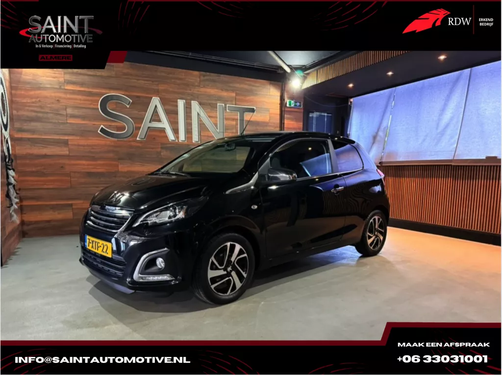 Peugeot 108 1.0 e-VTi Allure | Cabrio Top | Leer| Stoel verwarming |