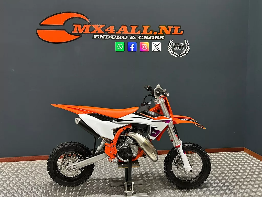 KTM 50 SX 2024 12 uur Nieuwstaat !!