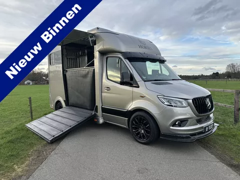 Mercedes-Benz Sprinter 315 AMG 2-paards paardenvrachtwagen B-rijbewijs