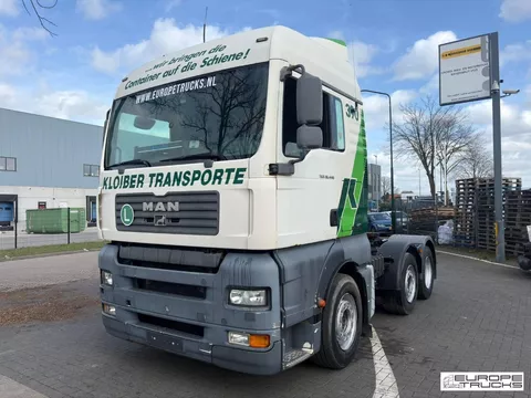 MAN TGA 26.430 Steel/Air - Automatic- 6x2 - Pusher - Airco T07426