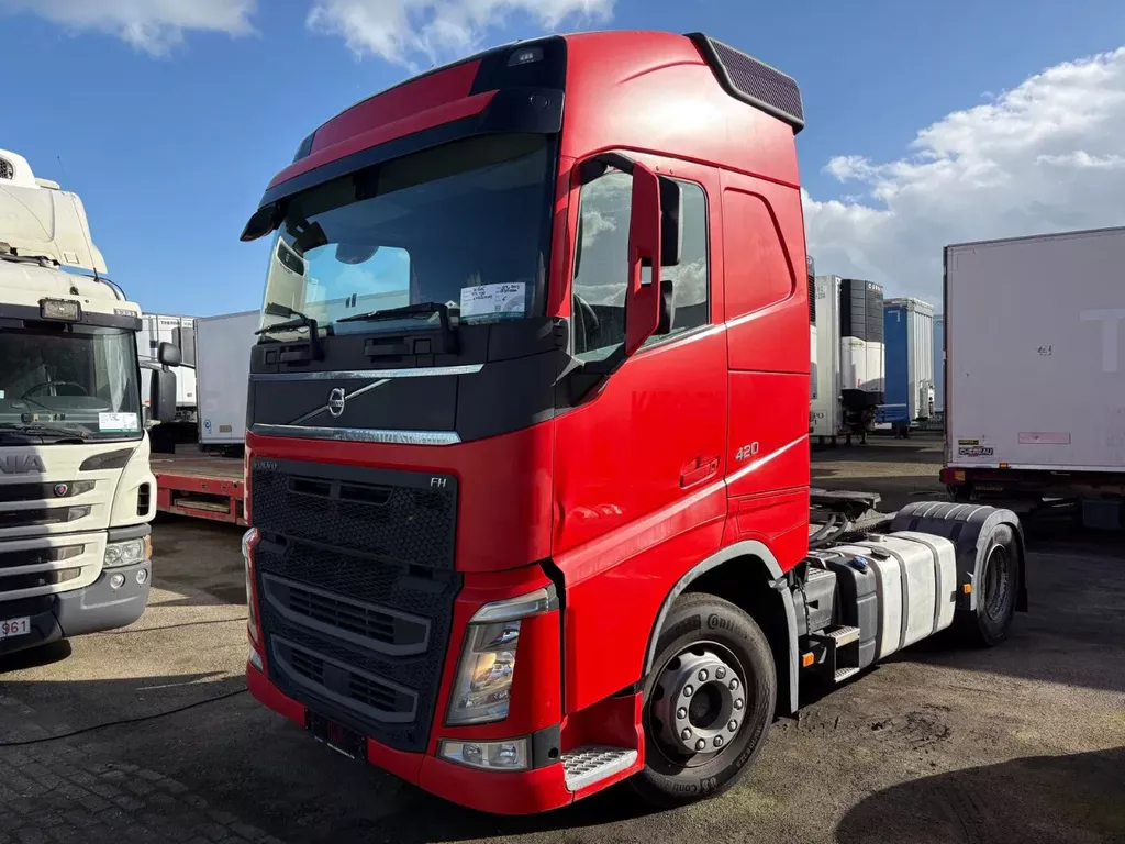 Volvo FH 420 Gen 2 tacho, Gardner Denver Compressor +Hydraulic Cement Silo Tipper