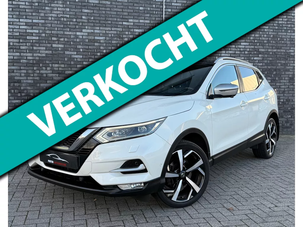 Nissan Qashqai 1.2 Tekna + Panorama|Camera|Bose|Blindspot|Trekhaak|Full Keyless|Memory stoel met geheugen