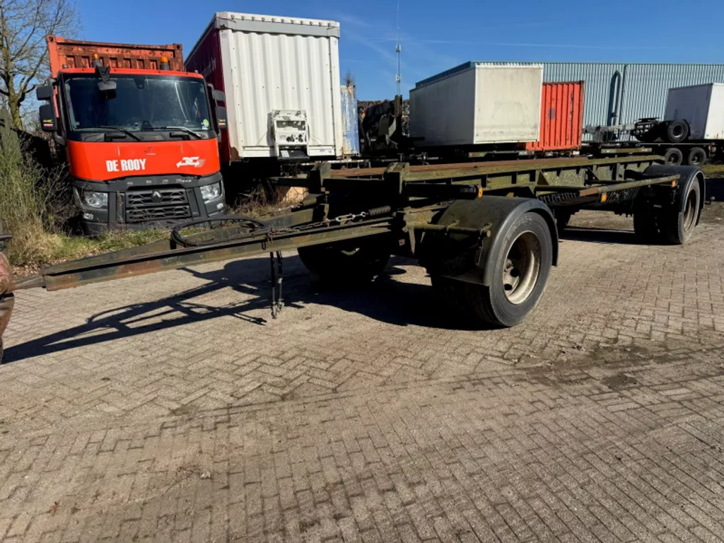 HUFFERMAN LBA-2B BLADGEVEERD / STEEL SUSPENSION