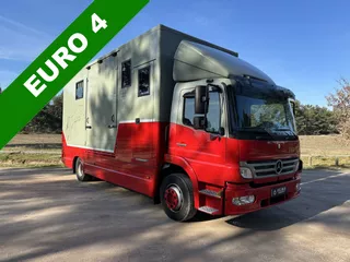 Roelofsen Mercedes-Benz Atego 1218 3-paards + koets paardenvrachtwagen