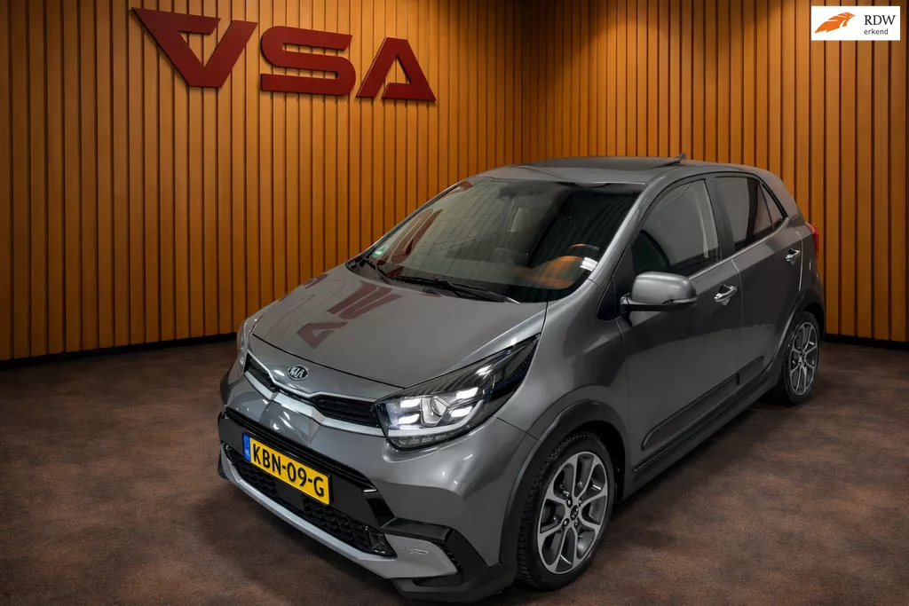 Kia PICANTO 1.0 T-GDi X-Line 5p|100PK|Demo auto|Full-opties|Pano|Camera|Stoel+stuurvw|Cruise|botsherkenning|DAB|Carplay|Navi|Led