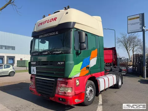 DAF XF105.460 Steel/Air - Manual - SSC - Airco - 2 Tanks T07416