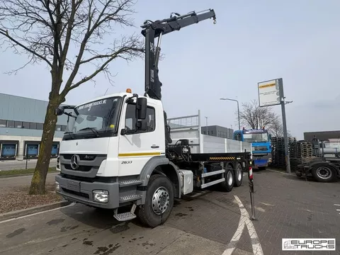 Mercedes Axor 2633 Full Steel - Manual - Hiab 166 BS-2 - 6x4 T07389