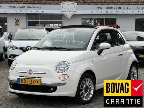 Fiat 500C 0.9 TwinAir Lounge CABRIO | AIRCO | NIEUWE APK | BOVAG !!