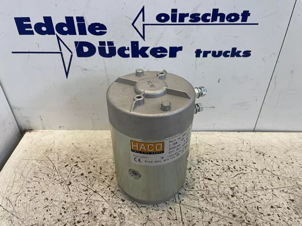 Diverse 2001177H HACO TAIL LIFT MOTOR 2.0KW 12V 235A (NEW)