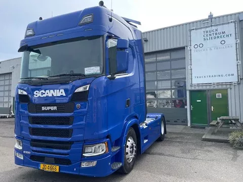 Scania S 500S NGS retarder/Alcoa's/Leather seats/stand Airco,King of The Road