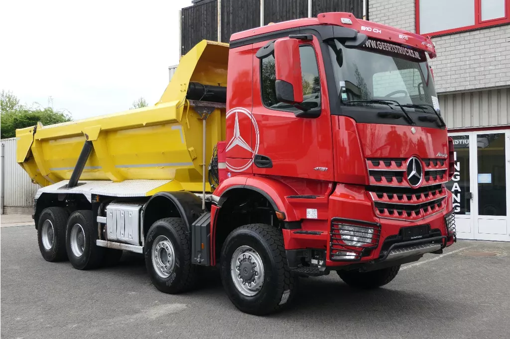 Mercedes-Benz Arocs 4151 | 8X6 | Voith Retarder | 263807Km | 2019 | Full Spring Suspension | Manual Gearbox | Tuv/Mot/Apk 03-2026 | French Truck